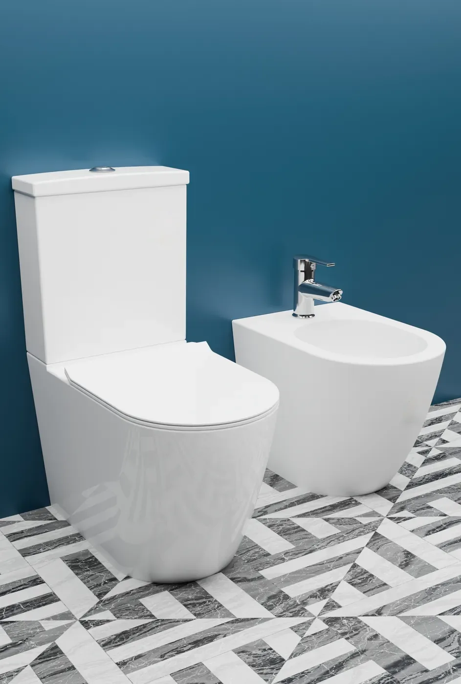 Toilette + bidet Vinci